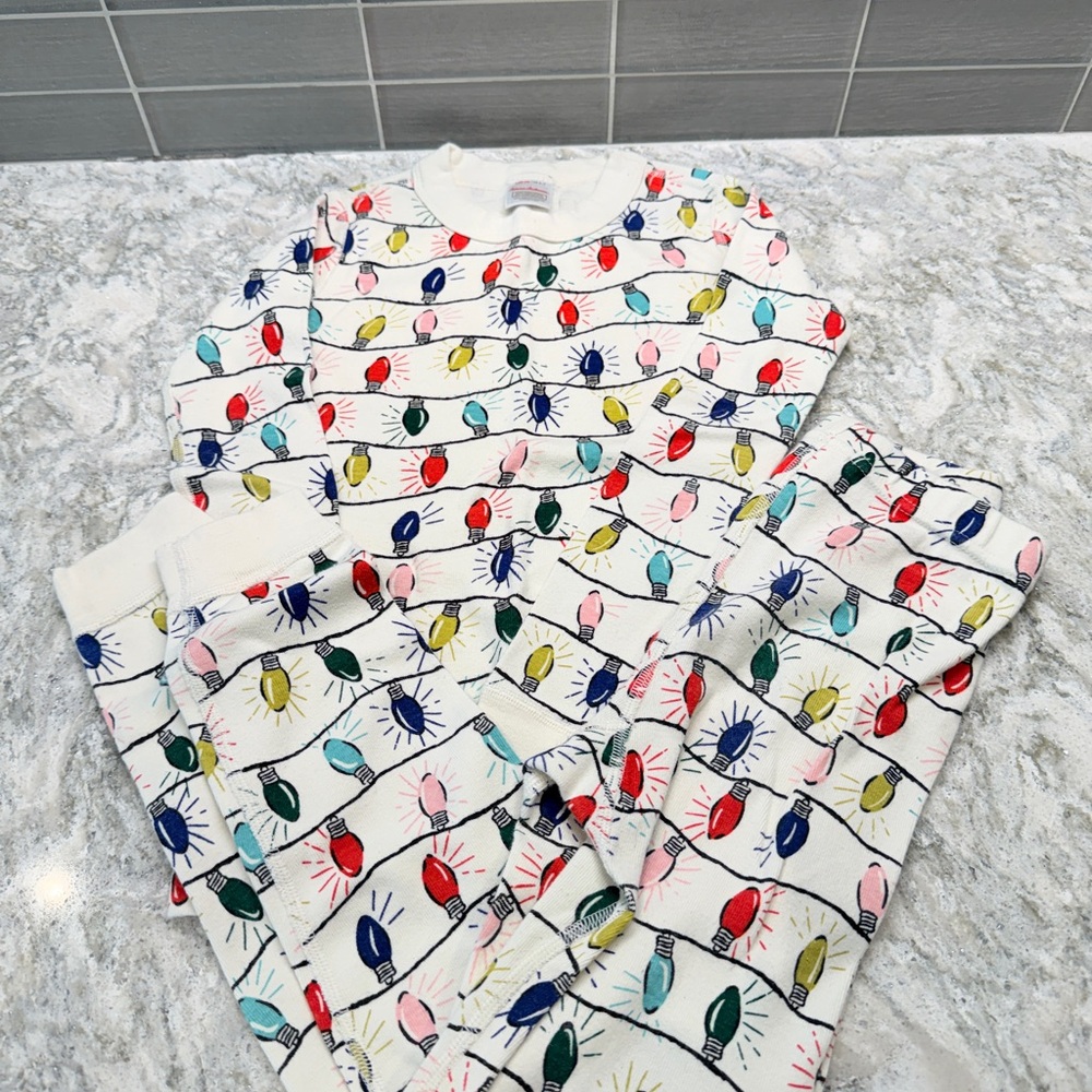 Hanna Andeersson Festive Lights Kids Pajamas
